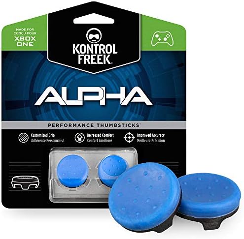 Kontrolfreek Alpha עבור בקר Xbox One | ביצועים של אצבע אצבע | 2 קעורים נמוכים קעור | ירוק